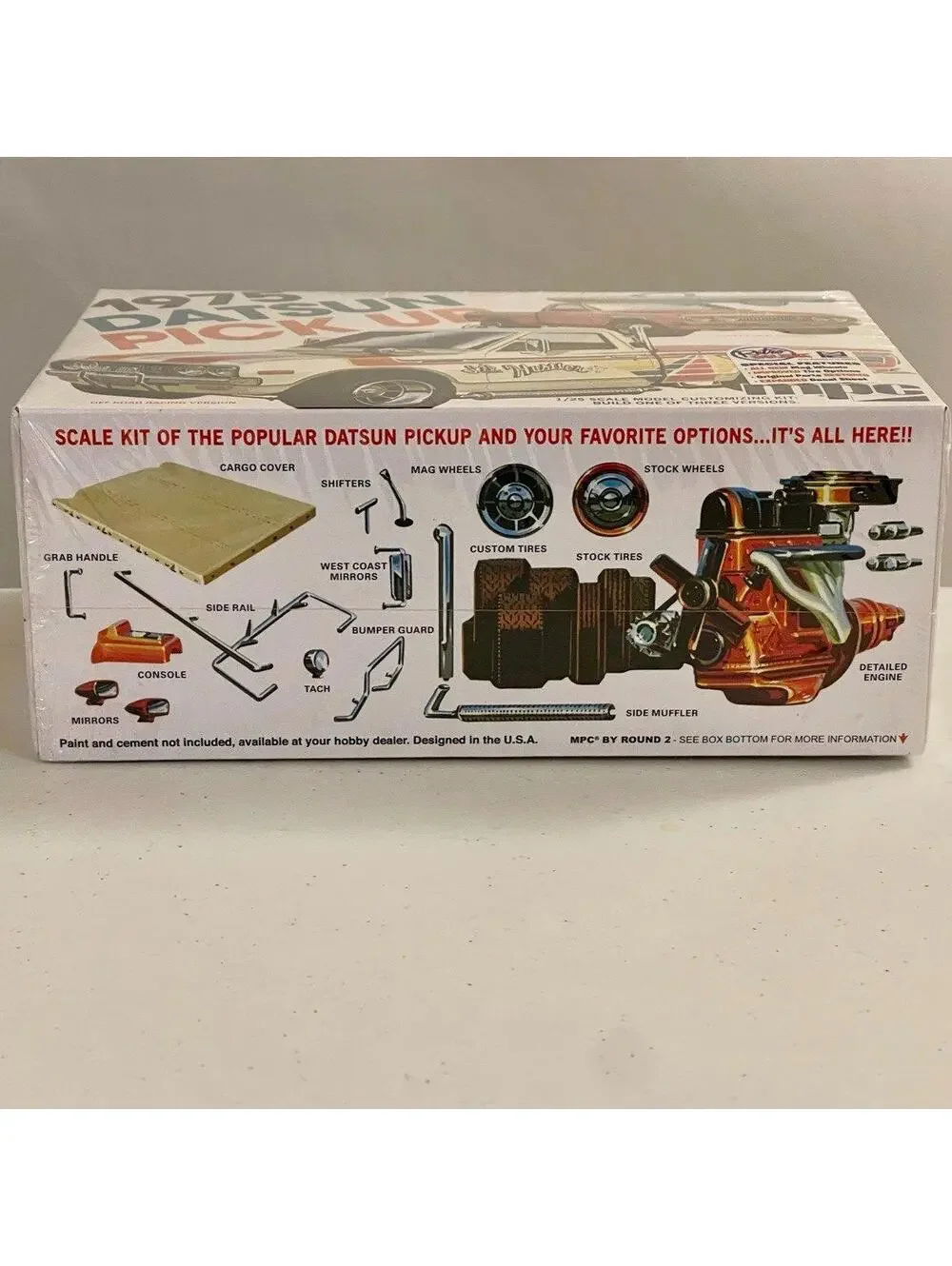New - Rare 1/25 75 Datsun Pickup Model Kit - Factory Sealed